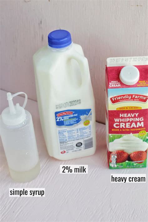 Starbucks Sweet Cream Cold Foam (3 Ingredients) - Homebody Eats