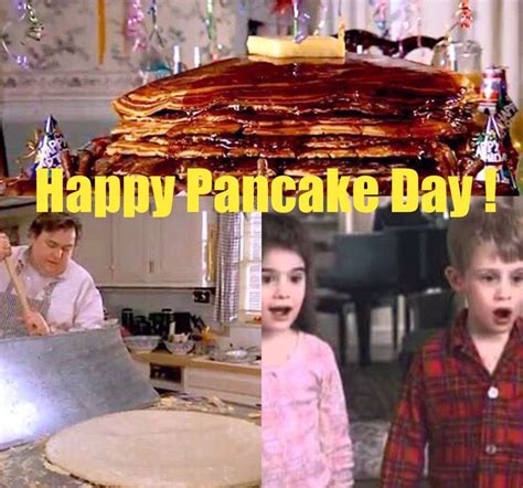 Pancake Day! Uncle Buck 80's classic! Can't celebrate this day without thinking of one of my fav ...