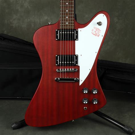 Epiphone MIK Ltd Ed Firebird Studio - Satin Cherry Red w/Gig Bag - 2nd ...