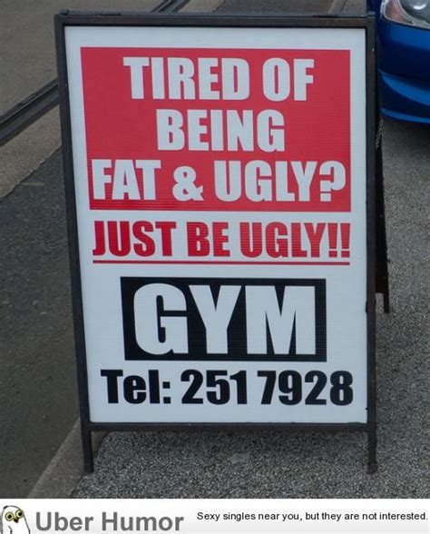 Best gym sign I've seen - Your Fun Pics (With images) | Funny signs ...