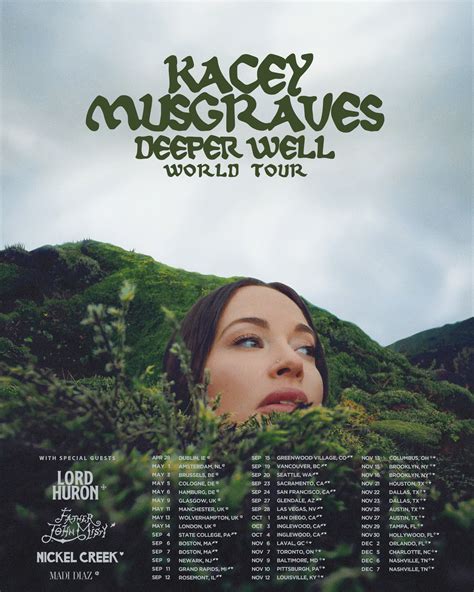 Kacey Musgraves Tour: See Her 2024 Deeper Well Dates