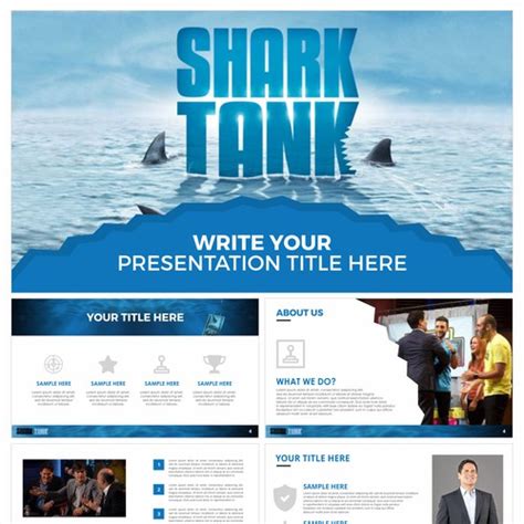 Enter The Shark Tank Powerpoint Template Contest! | PowerPoint template ...