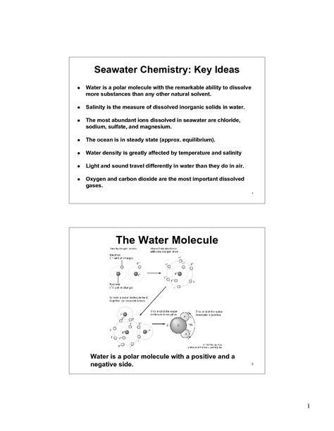 SOLUTION: Water molecule geometry - Studypool