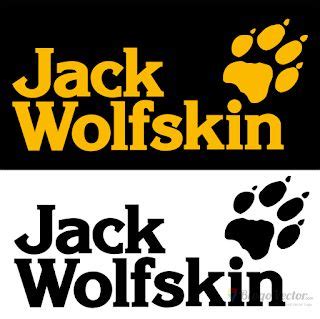 two logos for jack wolfskin and the same logo as they appear in this image