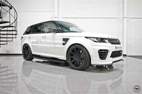 White Range Rover Sport Boasts Distinctive Look with Black Details ...