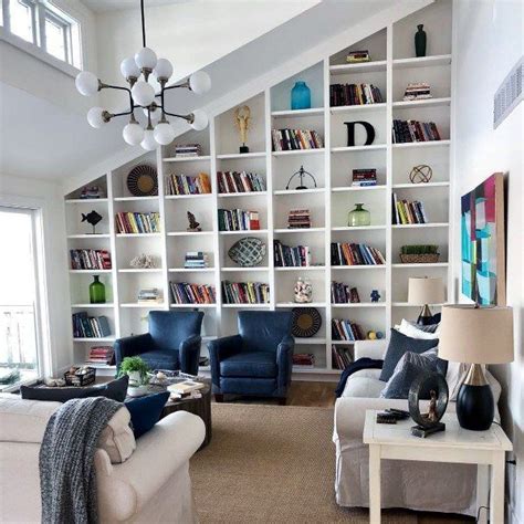 20+ Living Room Bookcase Ideas - HMDCRTN