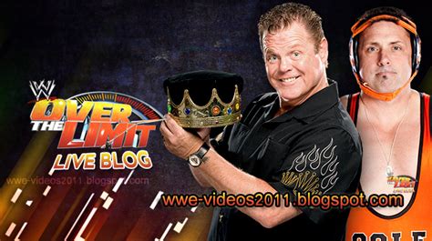 WORLD WRESTLING ENTERTAINMENT: Over the Limit,Jerry lawler vs Michael cole