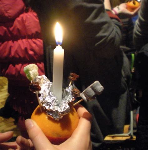 mancunian wave: Christingle Orange at St Peter's Hale, # ...