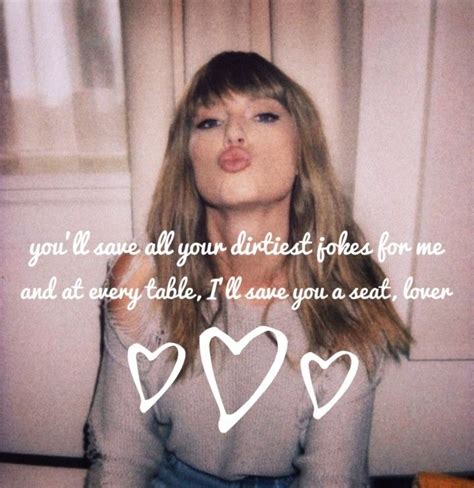 Lover lyric edit Taylor Swift Lover song lyrics @ Serena Swiftie | Taylor lyrics, Taylor swift ...