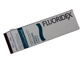 $13.00 Fluoridex This 1.1% Sodium Fluoride toothpaste and gel gives your maximum professional ...