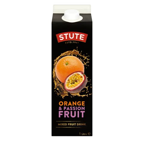 Orange & Passion Fruit - Stute Foods