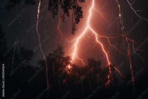 lightning red lightning storm lighting lightning natural phenomena png ...