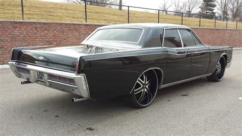 WOW! 50k Miles - A/C - Suicide Doors - 1966 Lincoln Continental - Black ...