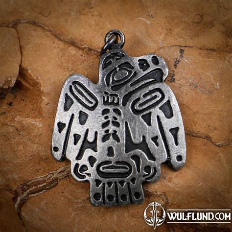 Thunderbird, Native American symbol, pendant animal pendants amulets and talismans, Jewellery ...