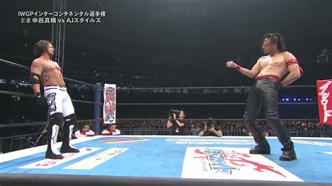 NJPW Free Match: Shinsuke Nakamura vs. AJ Styles from Wrestle Kingdom 10 Wrestling News - WWE ...