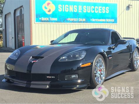 Corvette Racing Stripes - Signs for Success