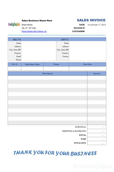 Invoice Template Libreoffice Within Libreoffice Invoice Template - 10 ...