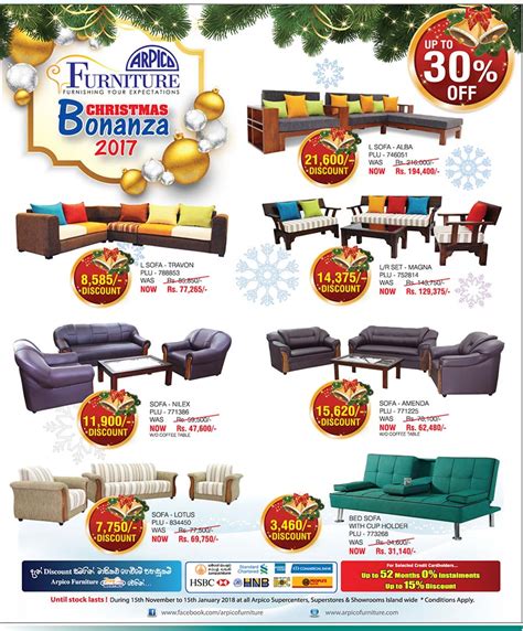 Discounts at Arpico Furniture