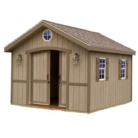 Best Barns Cambridge 10 ft. x 16 ft. Wood Storage Shed Kit-cambridge_1016 - The Home Depot