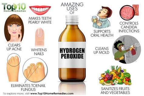 Top 10 Amazing Uses of Hydrogen Peroxide | Top 10 Home Remedies