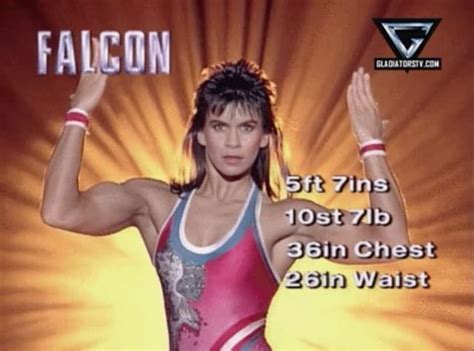 Gladiators Series 2 Fact File: Falcon. | 90s tv show, American ...