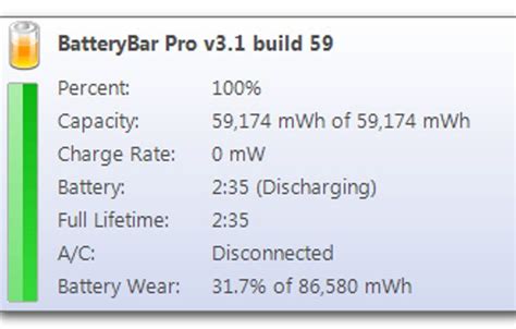 BatteryBar: Straight-forward battery meter | AlternativeTo