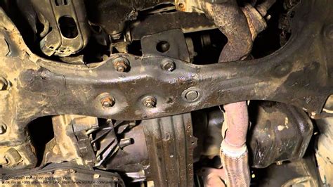How to open rear mounting bolts Toyota Corolla - YouTube
