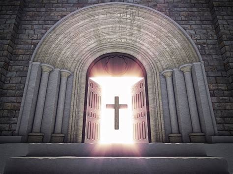 Open Church Door Images