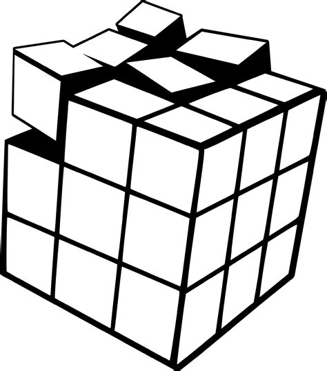 Rubiks Cube Coloring Page - Idih Speed