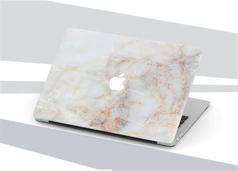 Marble Macbook Pro 13 2019 Laptop Hard Case White Beige Marble - Etsy