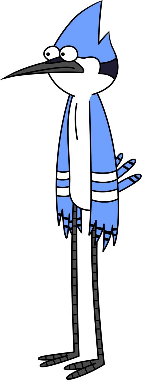 Blue Cartoon Character Mordecai from Regular Show