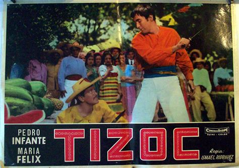 "TIZOC / AMOR INDIO" MOVIE POSTER - "TIZOC" MOVIE POSTER