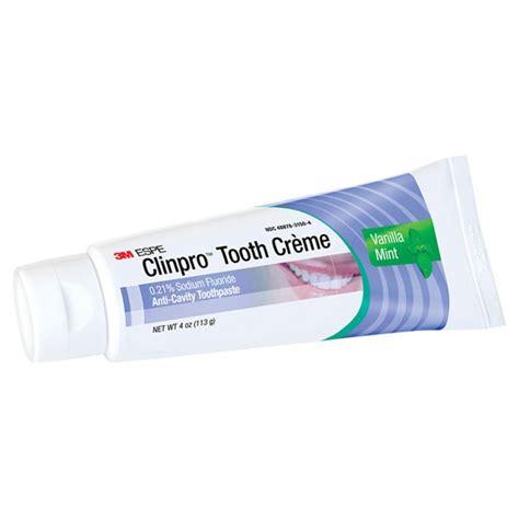 3M ESPE Clinpro Tooth Creme Anti-Cavity Toothpaste - Vanilla Mint - Toothpaste