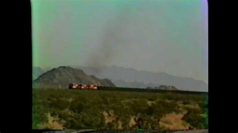 Eagle Mountain Railroad U30C No. 1034 and ore train near Desert Center, CA -- 09-21-1983 - YouTube