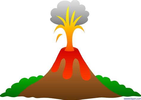 Volcanoes Clipart