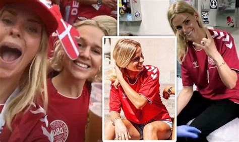 World Cup 2018: Denmark star's wife gets TATTOO for him minutes before France game | Celebrity ...