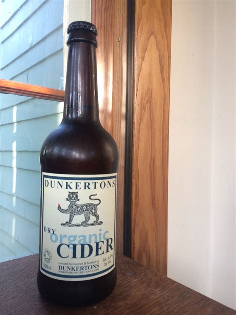 Along Came a Cider: Cider Review: Dunkerton's Dry Organic Cider