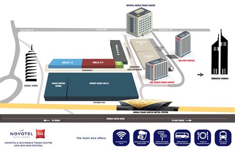 Hotels Near Convention Centre Dubai | Novotel World Trade Centre