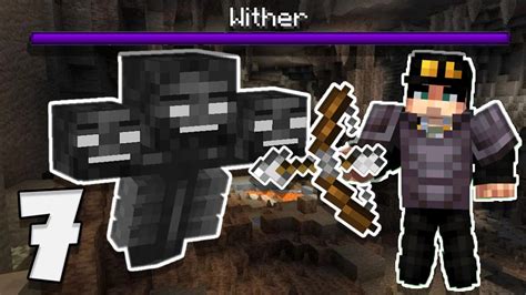 WITHER FIGHT | Minecraft Survival Episode 7 - YouTube