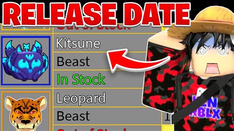 Blox Fruits UPDATE 22 Release Date (Kitsune Fruit & More) - YouTube