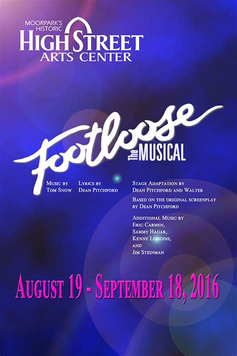 Footloose, The Musical - High Street Arts Center | High Street Arts Center