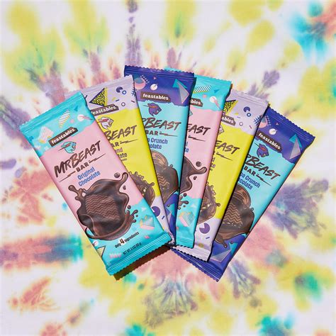 Buy Feastables MrBeast Variety Pack Chocolate Bars (Original Chocolate ...