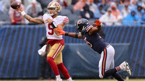 Bears Defender Rips 49ers' Trey Lance: 'He Ain't do S***'