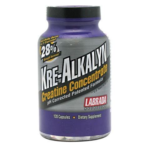 Labrada Kre-Alkalyn Creatine Concentrate -- 120 Capsules | Creatine ...