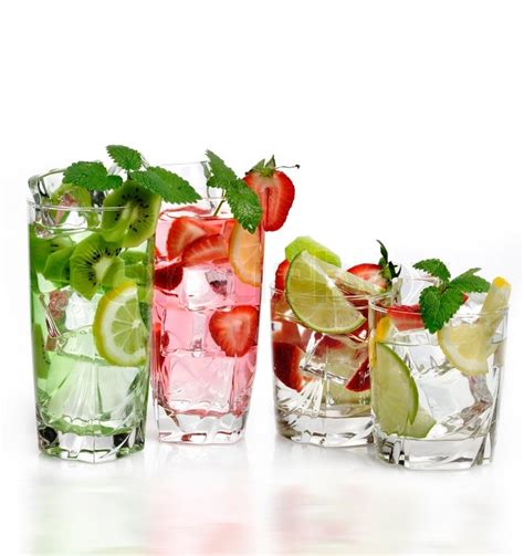 Fruit Drinks With Ice | Stock image | Colourbox