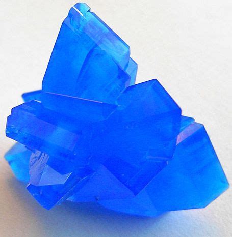 CuSO4·5H2O copper(ll)sulfate | Growing crystals, Crystals, Blue and copper