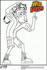 Wild Kratts Coloring Pages For Kids  Home sketch template