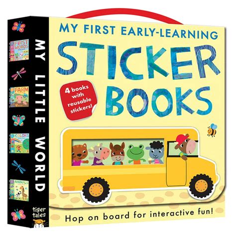 My First Early-Learning Sticker Books - Walmart.com - Walmart.com