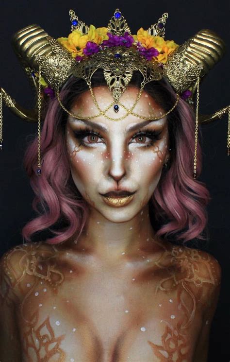 Pin by Doosan’s Dashboard on MAKE-UP Magic | Halloween makeup, Faun ...