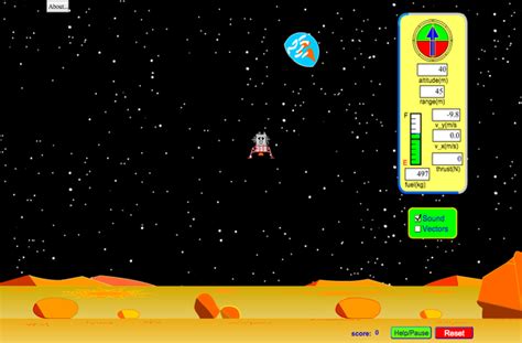 Lunar Lander - Play Online on Flash Museum 🕹️